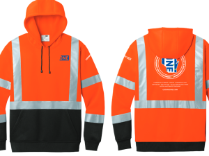 Orange Class 3 Heavy Duty Fleece Pullover 2027
